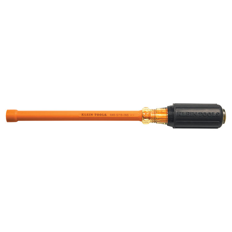 KLEIN 646-5/16-INS INSULATED 5/16" - 6" NUT DRIVER