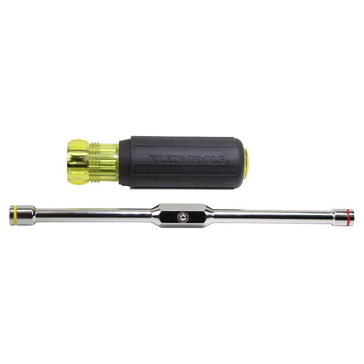 KLEIN 65064 HEX HEAD 2-IN-1 NUT DRIVER, 1/4", 5/16"