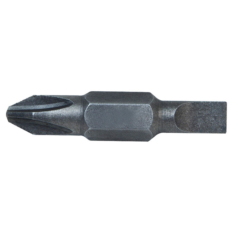 KLEIN 67101 BIT #2 PHILLIPS, 3/16" SLOTTED