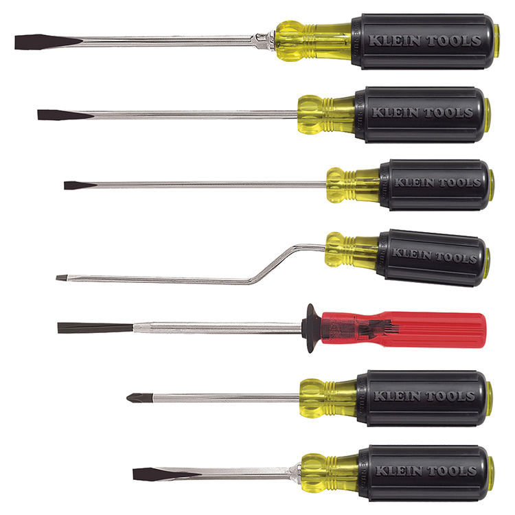 KLEIN 85077 MULTI APPLICATION SCREWDRIVER SET 7 PC
