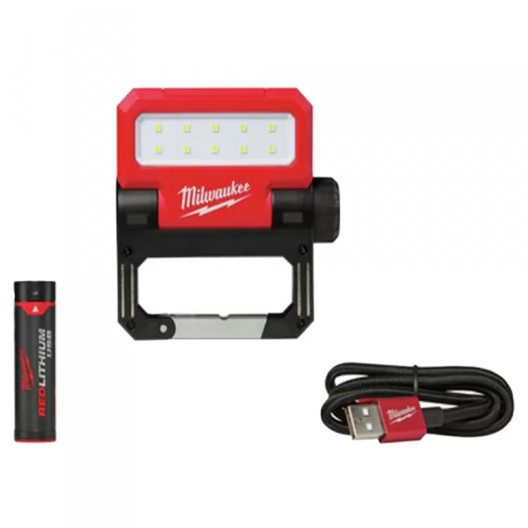 Milwaukee 2114-21 ROVER Pivoting Flood Light - USB Rechargeable