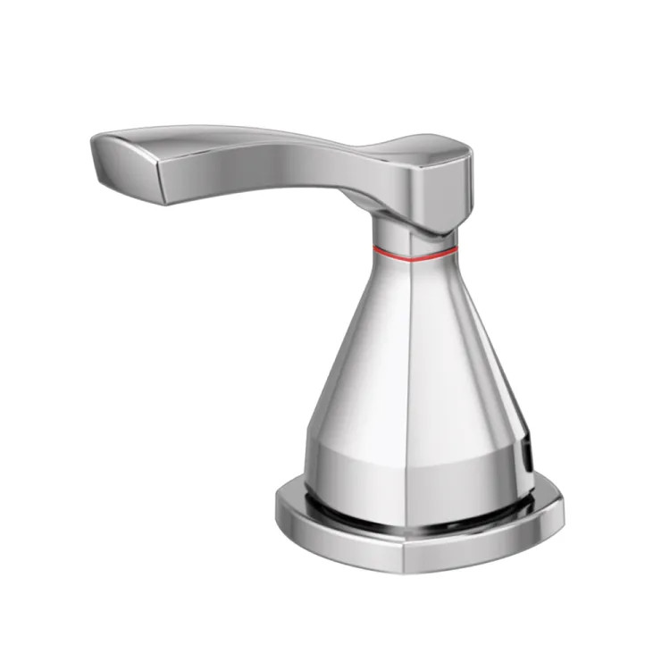 Delta Stryke 4-3/8in Chrome Single Lever Handle Assembly for Roman Tub Faucet, Left Handle, ADA - RP100392