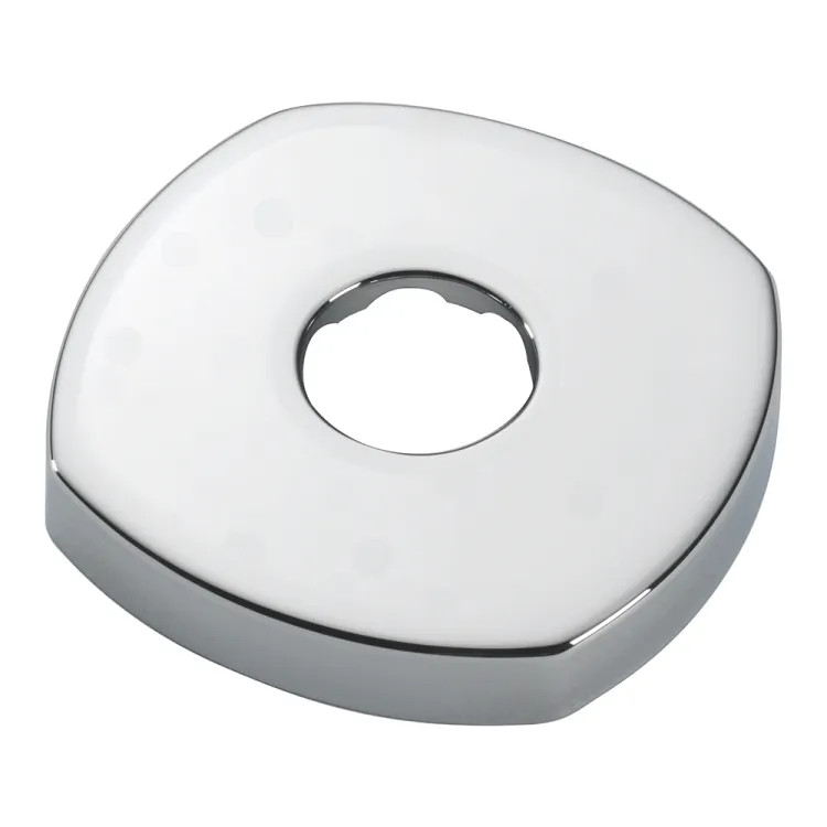 Delta Stryke 7in Chrome Metal Shower Escutcheon for 14 Series Shower - RP100371