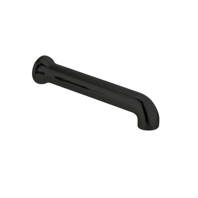Delta Trinsic 12in Matte Black Spout for T5759-BLWL Contemporary Wall-Mount Tub Filler - RP100454BL