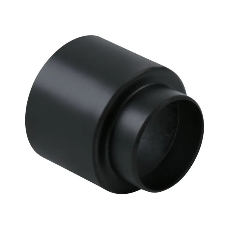 Delta Cassidy Matte Black Trim Sleeve for T4759-FL Single-Handle Floor Mount Tub Filler Trim - RP74818BL