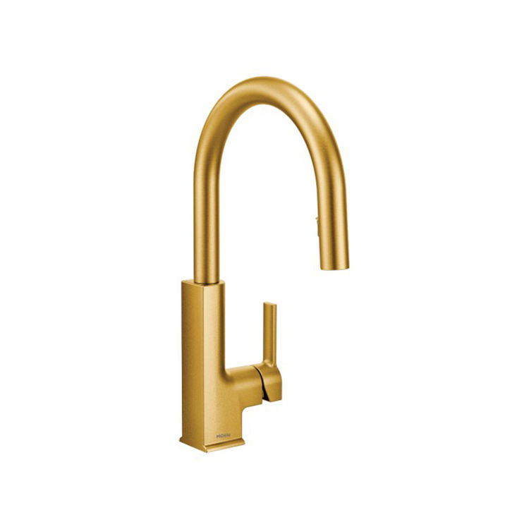 MOEN S72308BG STO ONE HANDLE PULLDOWN KITCHEN FAUCET BRUSHED GOLD