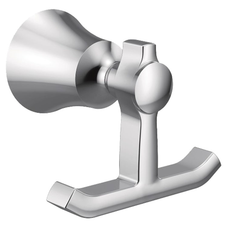Moen Flara Double Robe Hook - Chrome (YB0303CH)