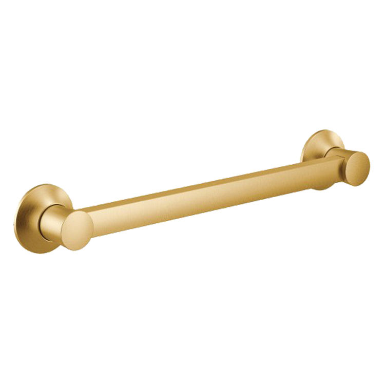Moen YG0318BG CSI Flara 18" Grab Bar, Brushed Gold