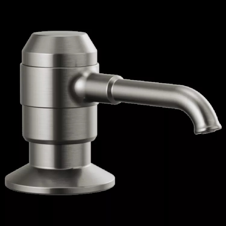 Delta RP100632KS Broderick Soap / Lotion Dispenser, Black Stainless