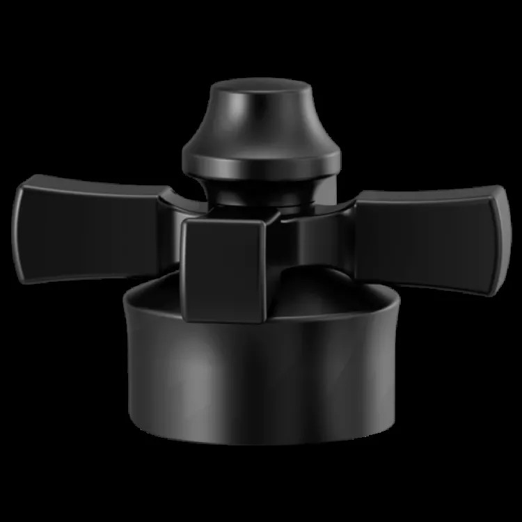Delta H562-BL Dorval Single Cross Handle Kit, Matte Black