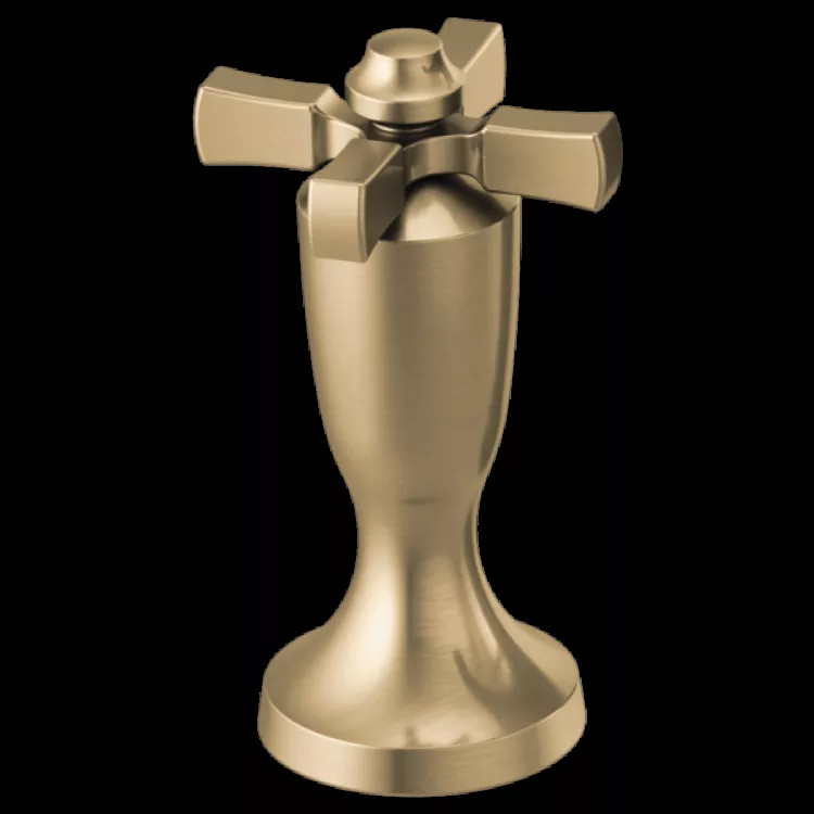 Delta H570-CZ Dorval Cross Handle Kit for Roman Tub and WM Tub Filler, Champagne Bronze