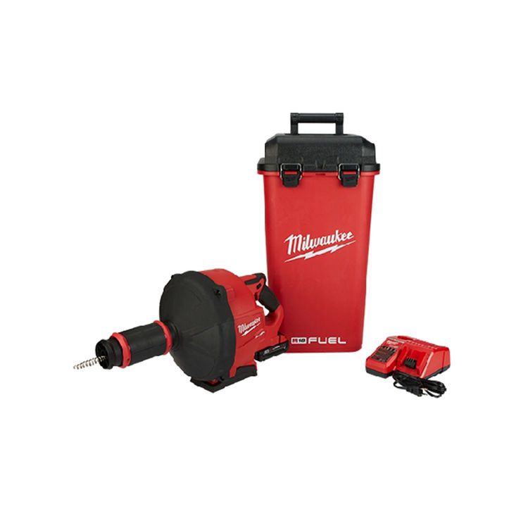 MILWAUKEE 2772A-21 M18 FUEL DRAIN SNAKE KIT WITH CABLE DRIVE