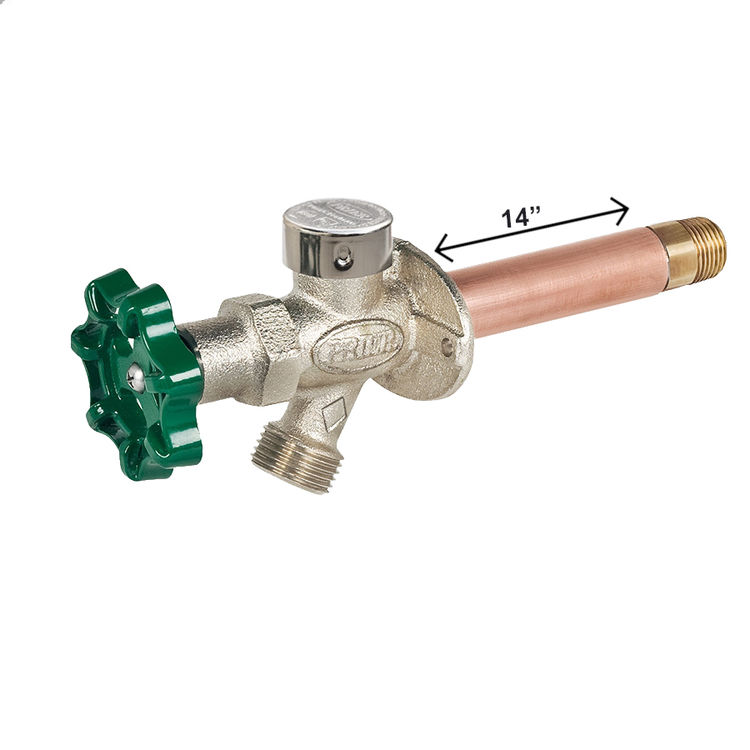 Prier 14" Frostfree Hose Bibb 1/2" Wirsbo - C-144W14