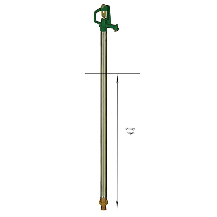 Prier 5' Bury Yard Hydrant 5' Bury Yard Hydrant - C-240-5