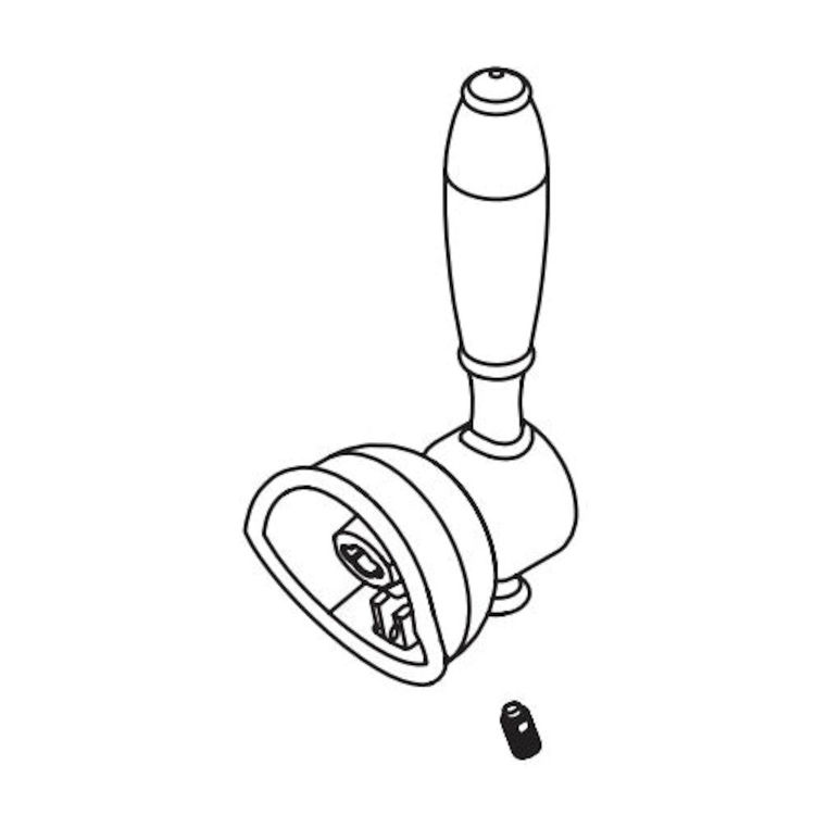 Moen 195369SRS Handle Kit, Spot Resist Stainless