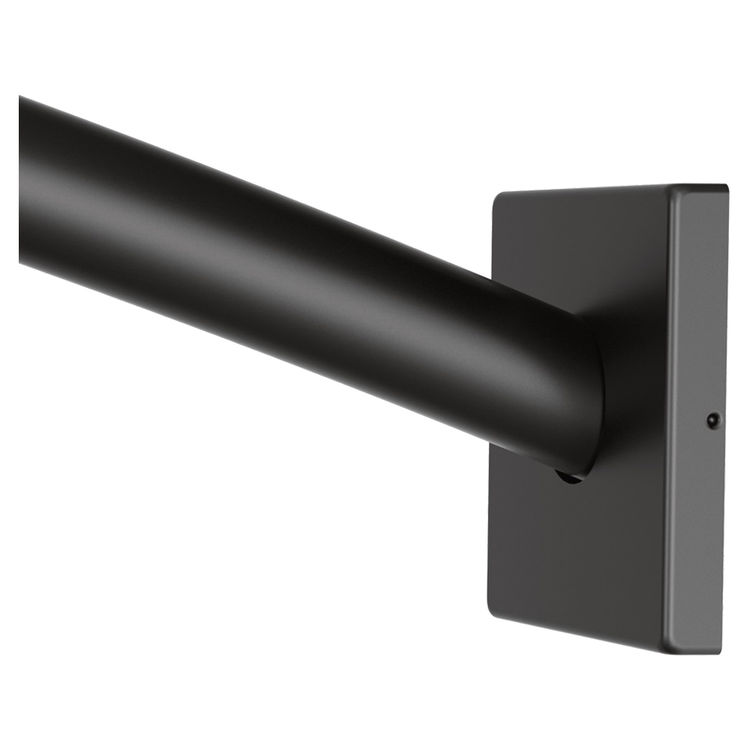 Moen CSR2167BL Triva 5' Curved Shower Rod - Matte Black