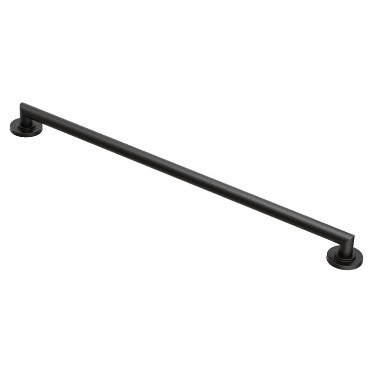 Moen Arris 36" Grab Bar, ADA-Compliant, SecureMount, Matte Black - YG0836BL 