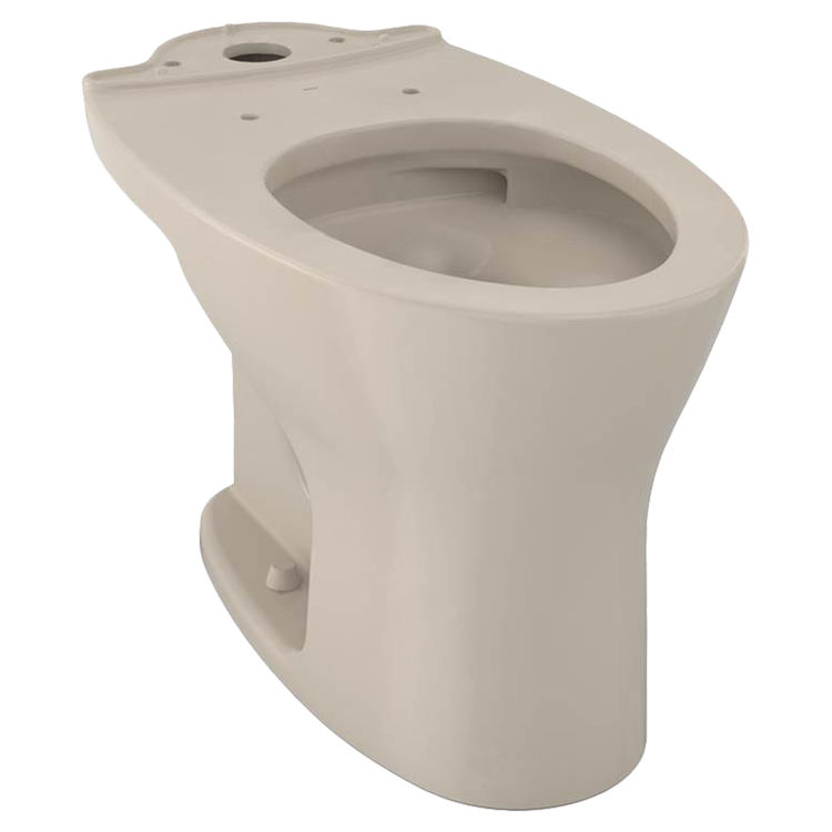 TOTO CT746CUFG#03 Drake Dual Flush Universal Height Elongated Toilet Bowl - Bone