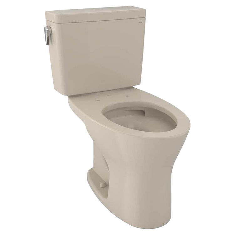 TOTO CST746CEMG#03 Drake Two-Piece Toilet 1.28 & 0.8 GPF Elongated Bowl - Bone