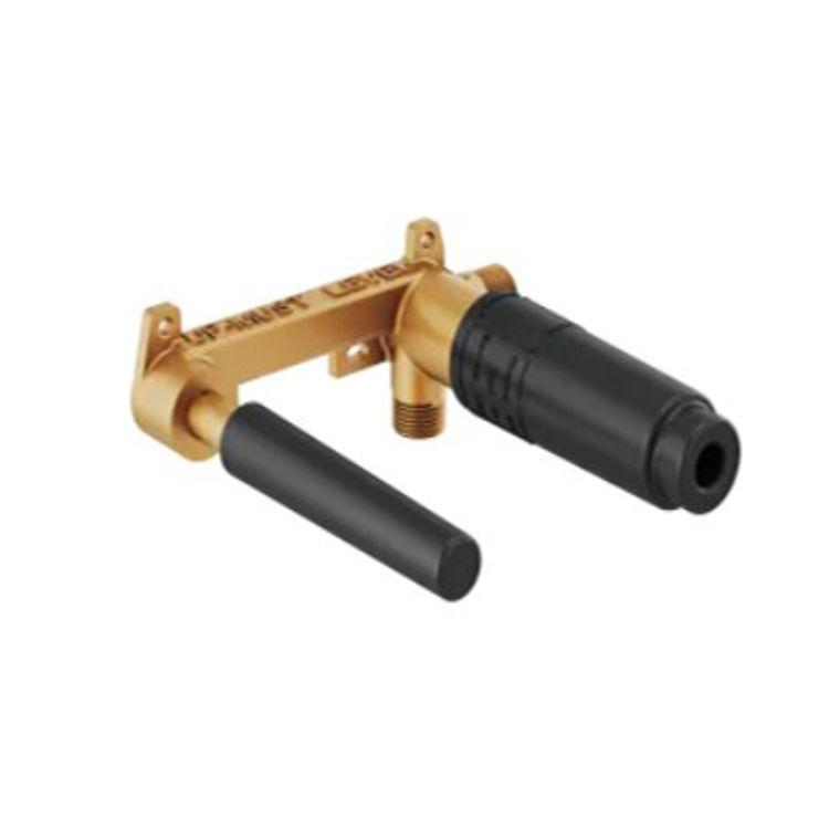 Brizo Single-Handle Wall-Mounted Adjustable Lavatory Rough-In Valve for Allaria T65767LF and Invari T65776LF lavatory faucets, 1/2in NPT - R85800