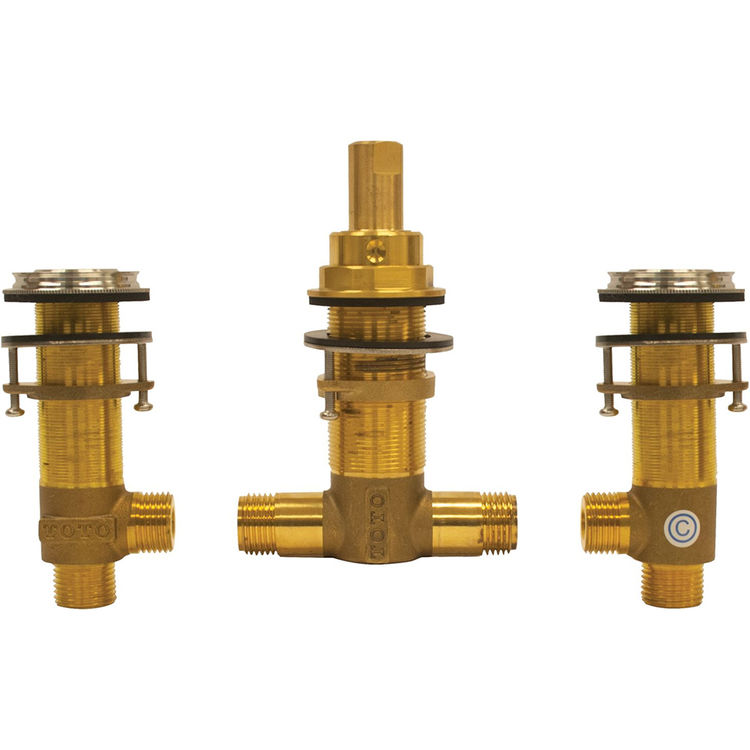 TOTO Three-Hole Roman Tub Filler Rough-In Valve - TBN02201U