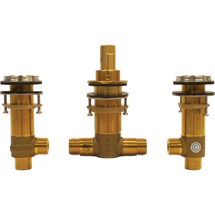 TOTO Three-Hole Roman Tub Filler Rough-In Valve - TBN02202U