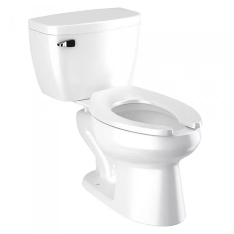 Sloan WETS-8009.8013 White Pressure Assist Elongated Toilet, 1.6 GPF