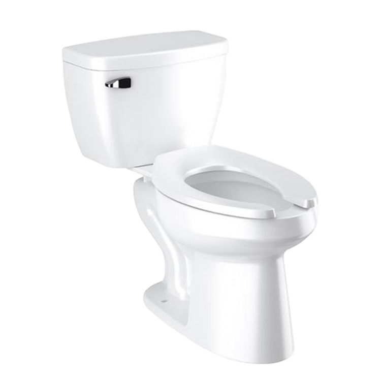 Sloan WETS-8029.8013 White Pressure Assist ADA Elongated Toilet, 1.6 GPF