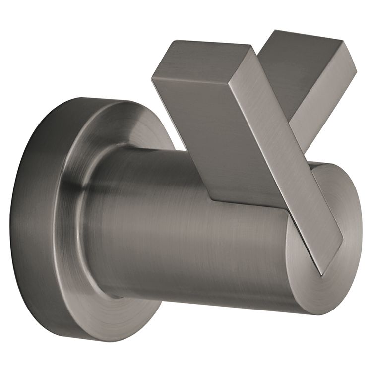 Brizo Litze Luxe Steel Double Robe Hook - 693535-SL