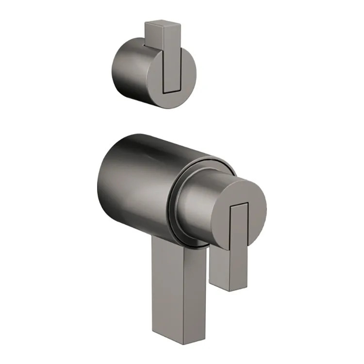 Brizo Lever Handle Kit for Litze Thermostatic Valve with Diverter Trim, ADA, Brilliance Luxe Steel - HL7532-SL