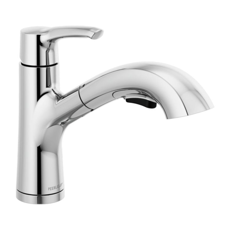 Peerless Parkwood Chrome Single Handle Two-Function Pulldown Kitchen Faucet - P6935LF