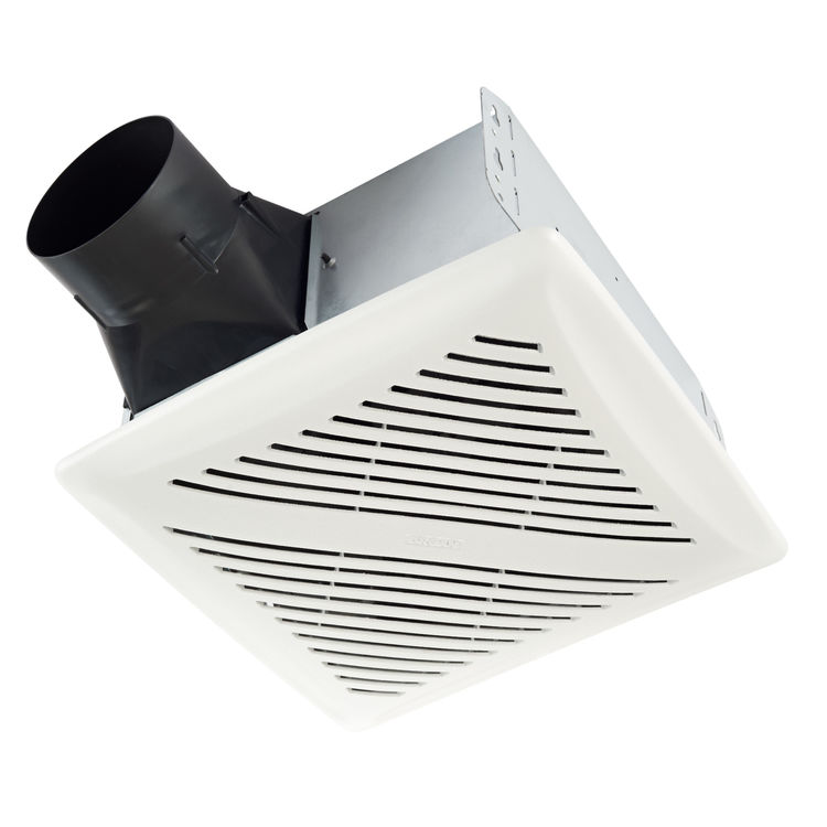 Broan Flex DC Ventilation Fan With Humidity Sensing, 50/80/110 CFM - AE50110DCS