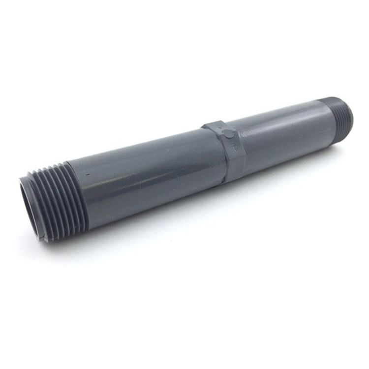PVCN18 1" x 8" Schedule 80 PVC Nipple