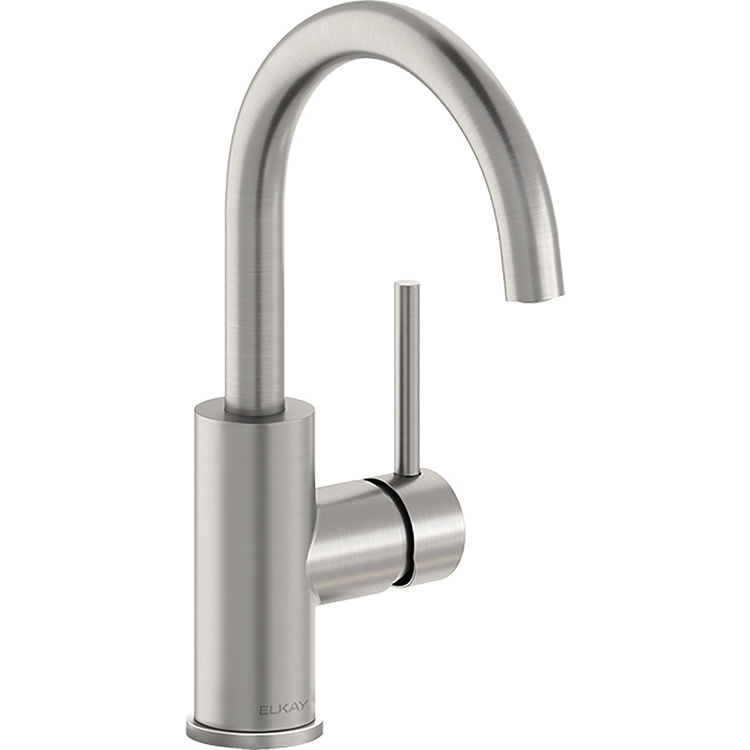 Elkay Avado Single Handle Bar/Prep Faucet, Lustrous Steel - LKAV3021LS