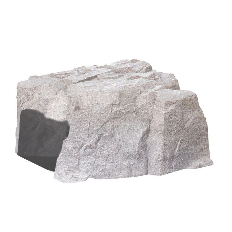 MowRo ROCK-ST Faux Landscape Rock Cover for MowRo Mowers, Sandstone Tan