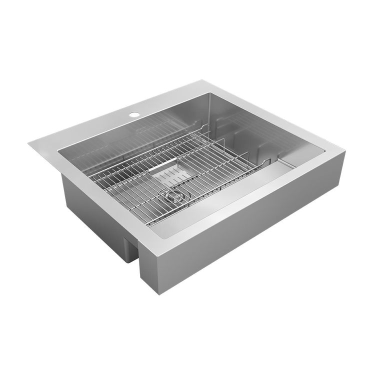 Elkay ELDSSF30279DBG 30" x 28" Apron Sink Single Bowl, ADA, Stainless - Polished Satin
