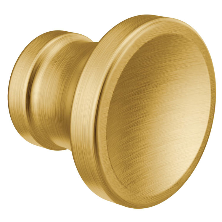 Moen YB0505BG CSI Colinet Drawer Knob, Brushed Gold