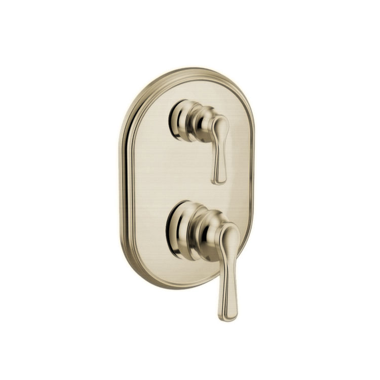 Moen Colinet M-CORE 3-Series Valve Trim w/ Transfer, Lever Handles, Brushed Nickel - UTS9211BN