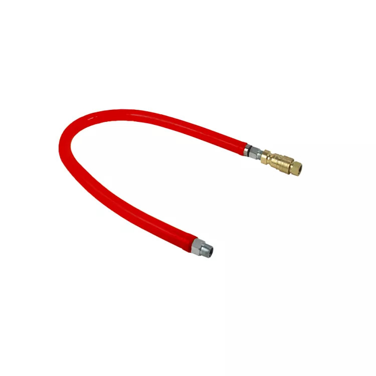 Falcon BR3460D-KIT Big Red 3/4"ID x 60" Gas Hose with PVC Flex, Gas Swivel, Street Elbow, & Quick Disconnect