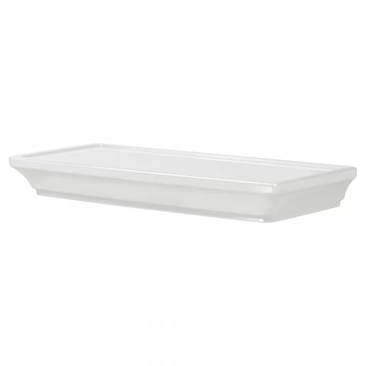 American Standard Town Square S 16in x 8in White Toilet Tank Lid - 735226-400.020
