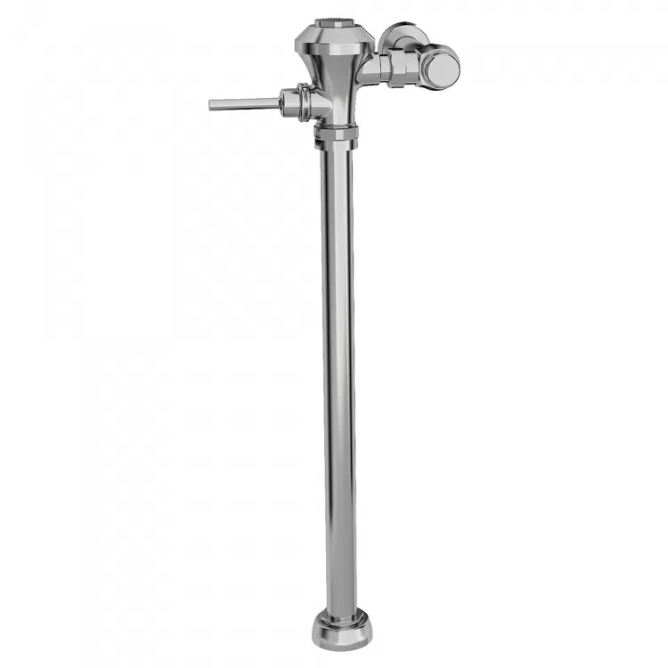 American Standard Manual Polished Chrome Clinic Sink Flush Valve,  6.5 GPF - 6147117.002 