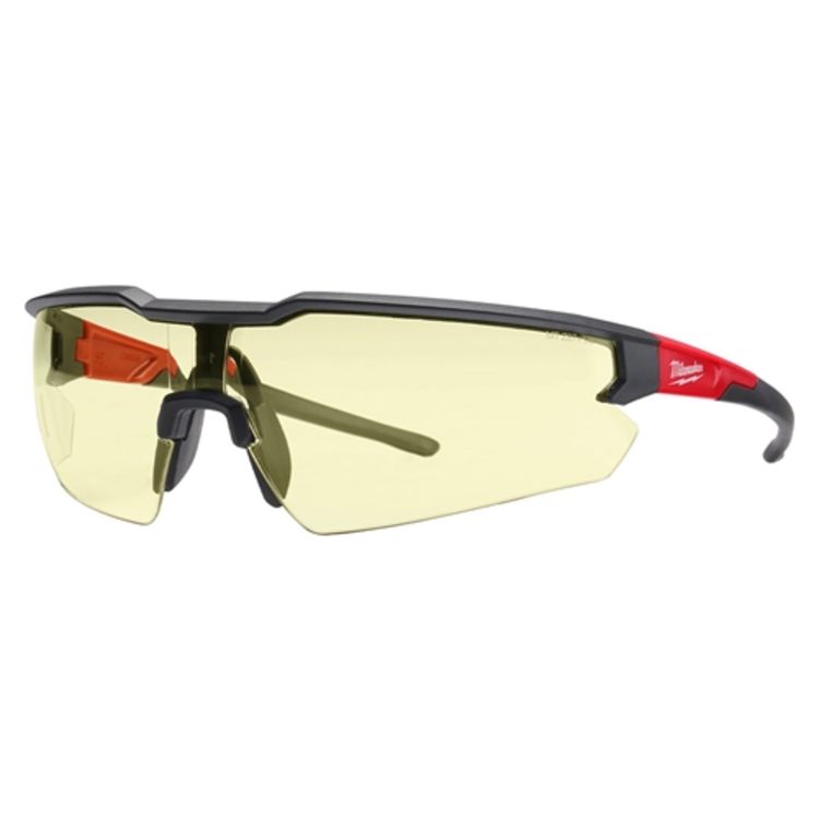Milwaukee 48-73-2100 - + 1.00 Magnified Safety Glasses, Yellow