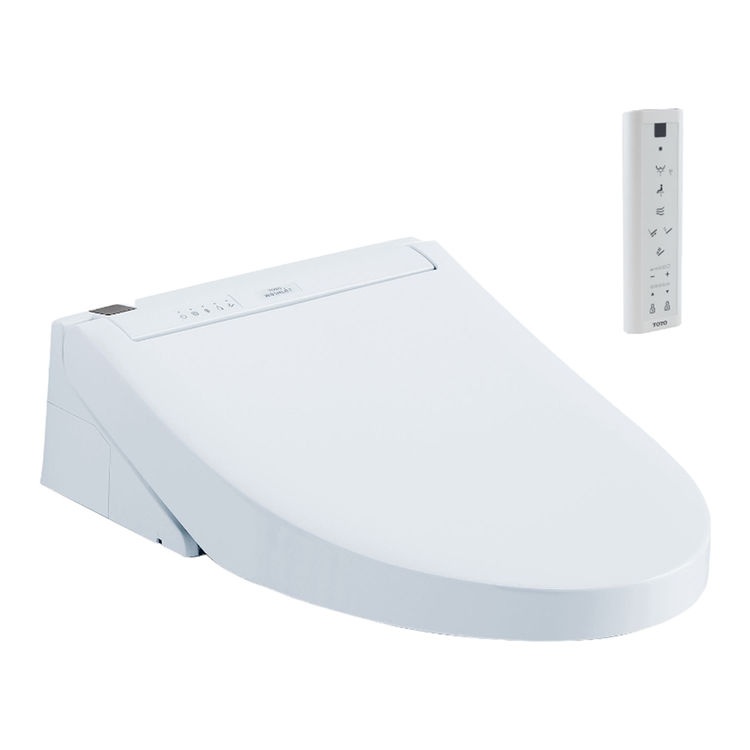 TOTO WASHLET C5 Elongated Electronic Bidet Seat, Cotton White - SW3084#01