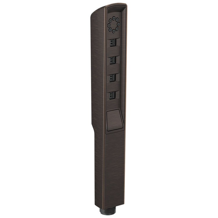 Brizo Essential Multi-Function Hand Shower with H2Okinetic, Dual-Check Valve, WaterSense, 1.75 GPM, Venetian Bronze - RP92007RB