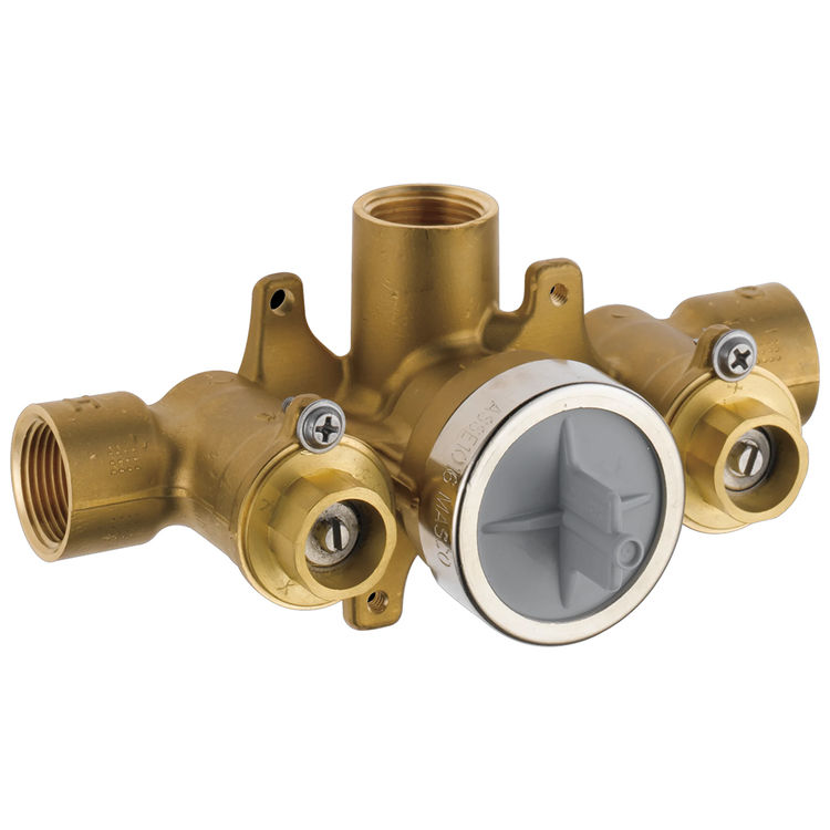 Brizo Sensori Thermostatic Shower Rough-In Valve w/ Stops, 3/4" - R35000-WS