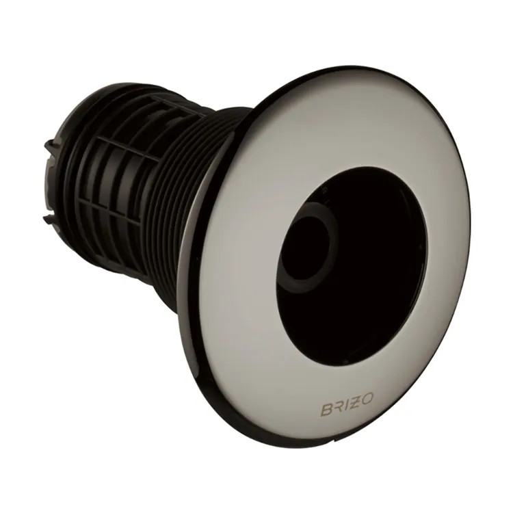Brizo Essential Hydrachoice Max Round Body Spray Trim, Brilliance Black Onyx, 1.5 GPM - T84613-BNX