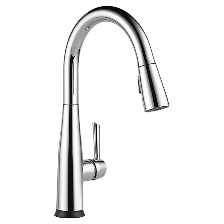 Delta Essa VoiceIQ Single Handle Pull-Down Kitchen Faucet w/ Touch2O, Chrome - 9113TV-DST