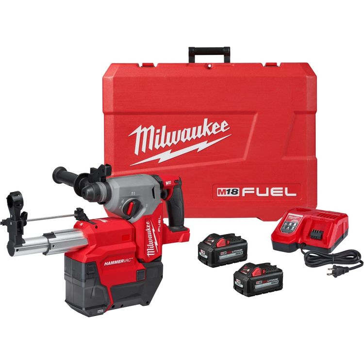Milwaukee 2912-22 M18 Fuel 1" SDS Plus Rotary Hammer Kit