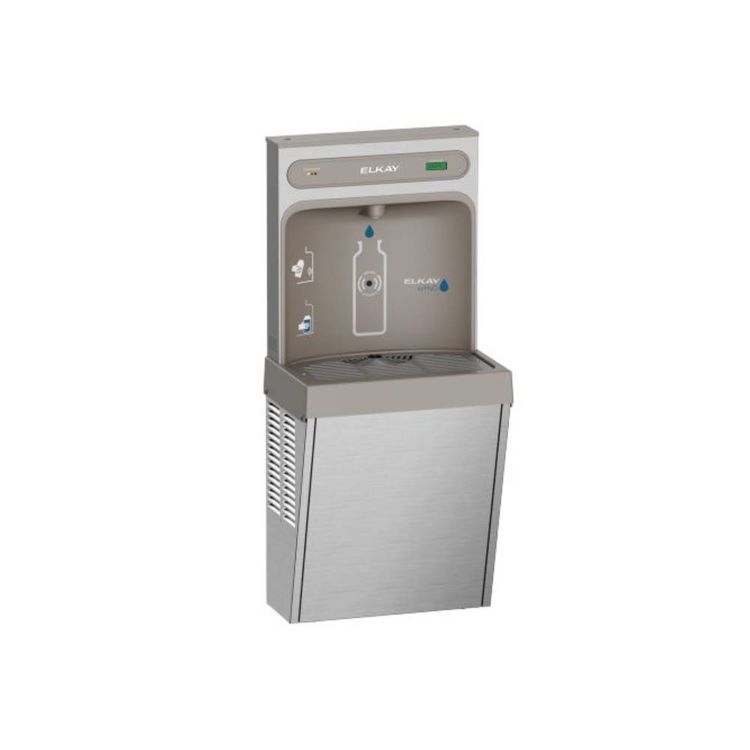 Elkay LZ8WSSSMC ezH2O Refrigerated Surface Mount Bottle Filling Station, Filtered, 8GPH - Stainless Steel
