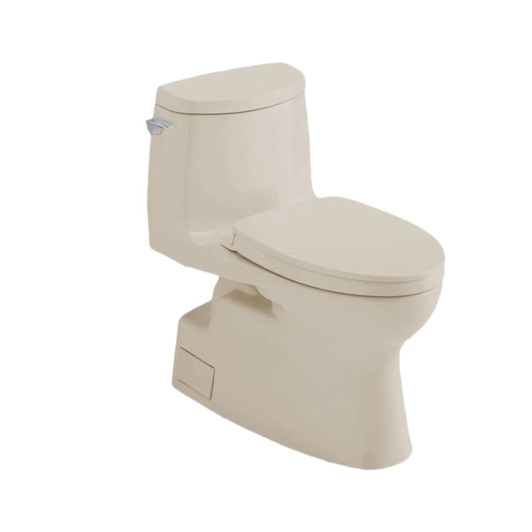 TOTO MS614124CUFG#12 Carlyle II One-Piece Elongated Toilet with CeFiONtect - Sedona Beige
